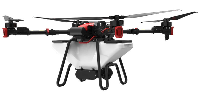 Aerial Spreading Drone - P100 Pro Drone with Revocast 3